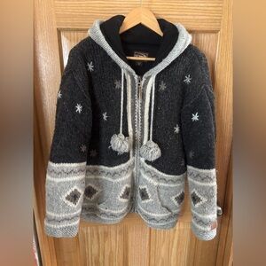 Vintage Kyber Wool Zip Up